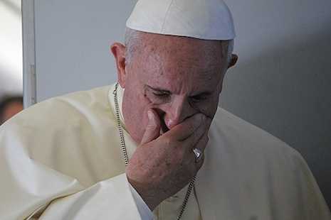Pope speaks out against horrors of human trafficking