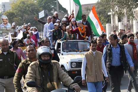 Modi's party suffers crushing defeat in Delhi elections