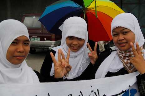 Thousands rally for peace in southern Philippine city