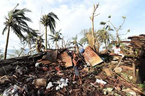 Fears of food shortages in Vanuatu as huge storm damage revealed