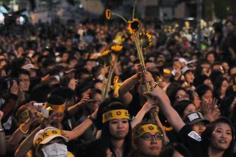 Enduring impact of Taiwan's 'Sunflower Movement' one year on