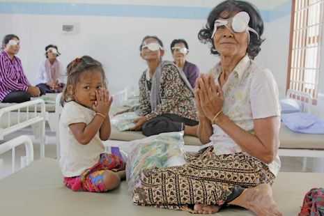 In Cambodia, funding cuts put eye surgery program in peril