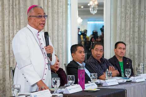 Philippine archbishop joins groups fighting mining, coal plants