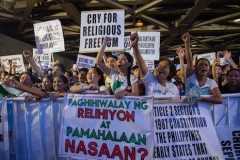 Philippine Christian group launches protest over religious freedom