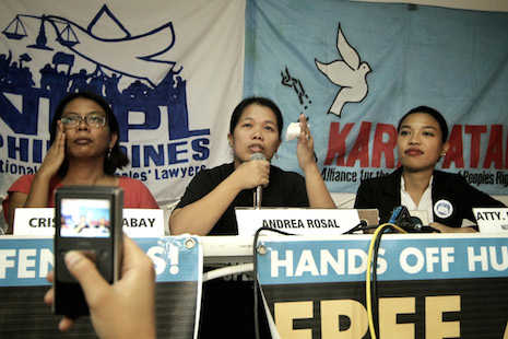 Freed political prisoner praises Philippine Church's support