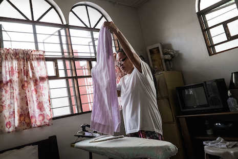 The lonely life of the Philippine domestic worker