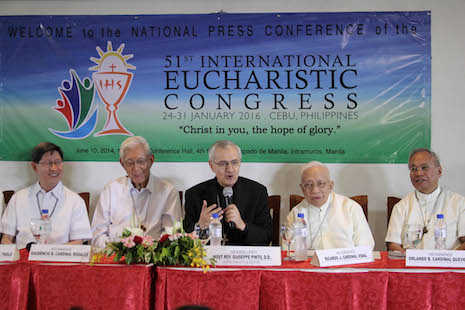 Myanmar cardinal to represent Pope Francis at Eucharistic Congress