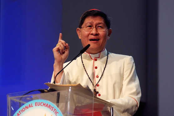 Cardinal Tagle appeals for 'mercy' for migrants