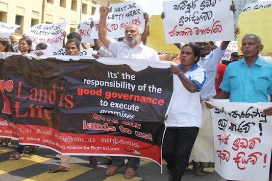 Little hope for displaced Sri Lankans to have land returned