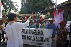 Filipino farmers demand government funds