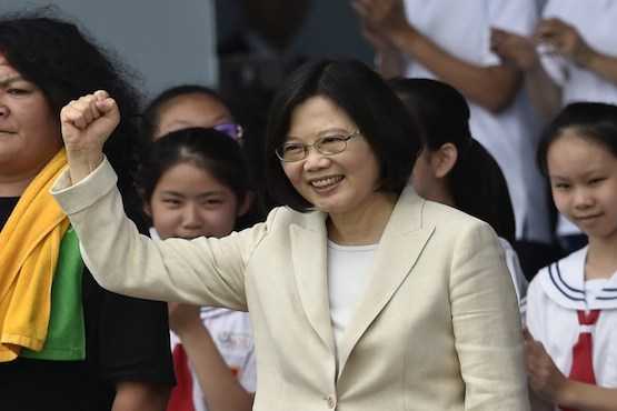 New president starts in Taiwan
