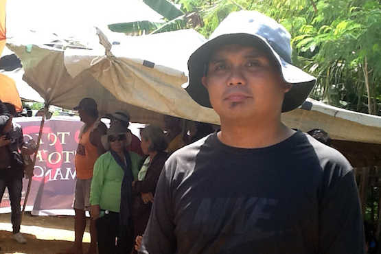 Ore stockpile removal angers Filipino islanders 