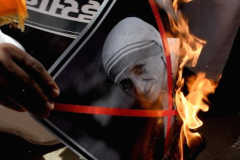 Bishop demands action against anti-Mother Teresa MP 