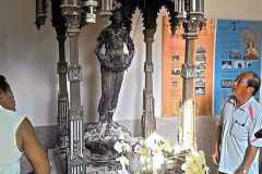 Marian statue set on fire in Taiwan's oldest church 