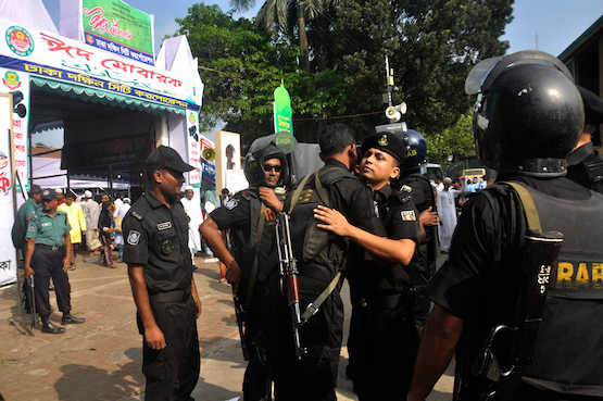 Bangladeshis celebrate Eid amid tight security