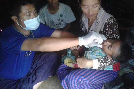Measles still a killer in Myanmar's isolated Naga region