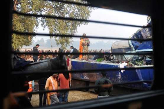 Train accident in India claims over 140 lives