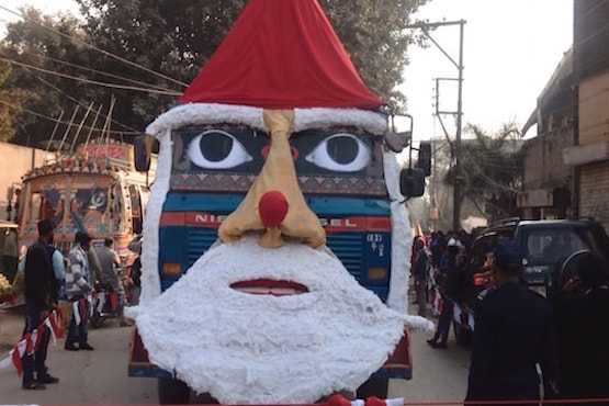 Lahore Christmas parade returns after decade long absence