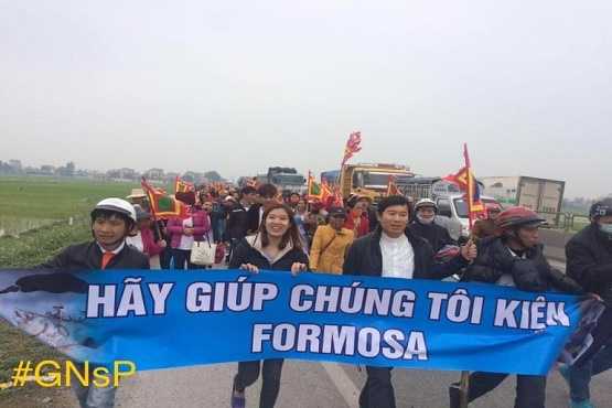 Vinh Diocese in Vietnam condemn's crackdown on marchers