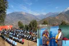 Jesuits hand back restored school in Nepal
