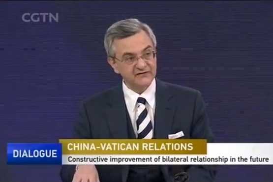 First Chinese TV broadcast on China-Vatican issue