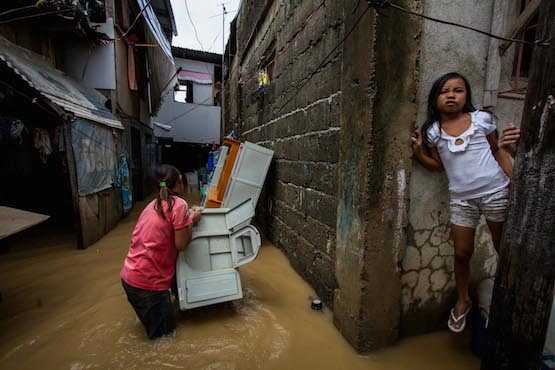 Philippines inks law to protect children during disasters