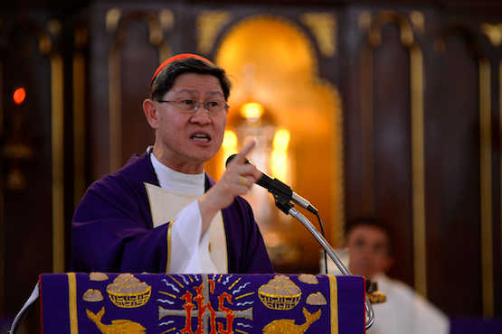 Cardinal Tagle condemns drugs, launches program for addicts