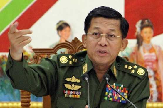Myanmar military chief defends Rohingya crackdown 