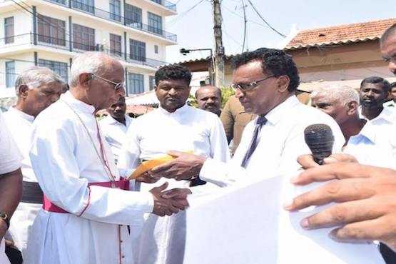 Tamil Catholics in Sri Lanka protest throughout Easter