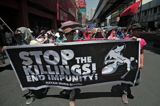 Rights group seeks UN pressure against drug killings