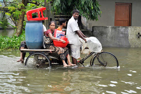 Intense flooding leaves one million marooned in Bangladesh