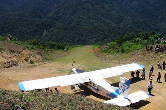 Church-owned aircraft crashes in Papua killing 5