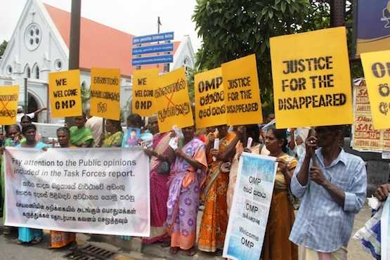 Activists welcome Sri Lankan move on Missing Persons Office