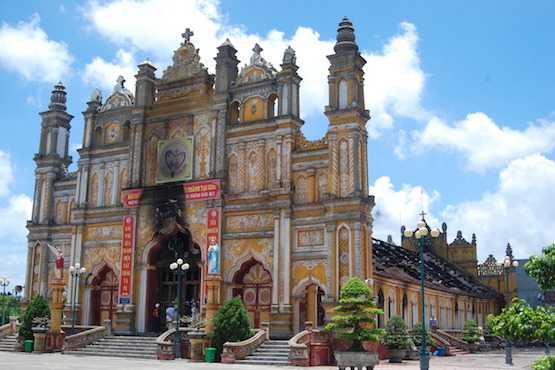 Historic church in Vietnam destroyed by fire