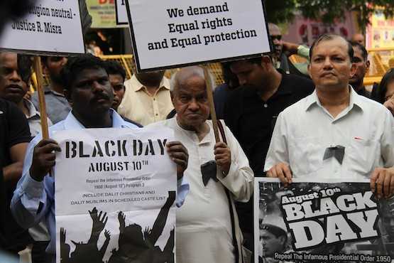 Indian Christians observe Black Day for Dalit rights