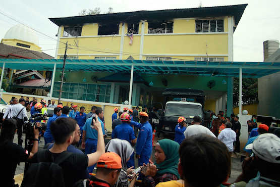 Blaze kills 24 at religious school in Kuala Lumpur