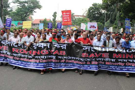 Bangladeshi minorities condemn Rohingya ethnic cleansing