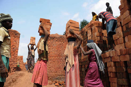 Millions kept as slaves at India's brick kilns, report says