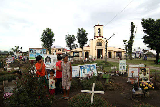 Filipinos turn to French saint to ward off disasters