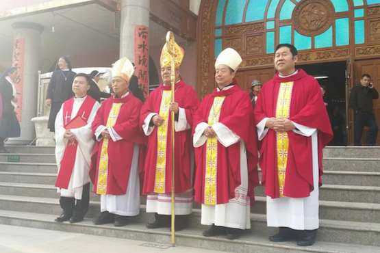  Doubts surface as Chinese underground bishop installed in Beijing-controlled church