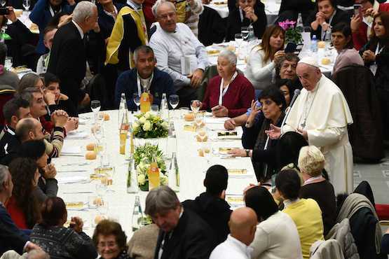 Invest in love, pope says on first World Day of the Poor
