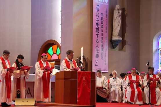 Japan’s Catholics and Protestants commemorate Reformation