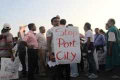 Sri Lankan fisherfolk say erosion is due to Chinese port development