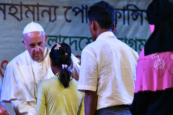 What Rohingya rape victims told the pope