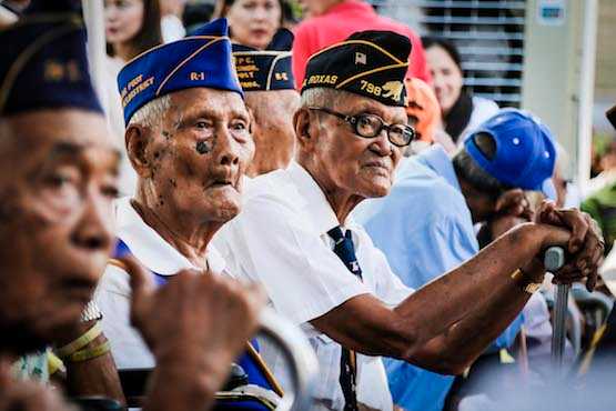 Archbishop honors Filipino veterans of World War II