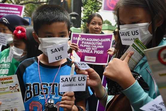 Help sought for Filipino children given dengue vaccine