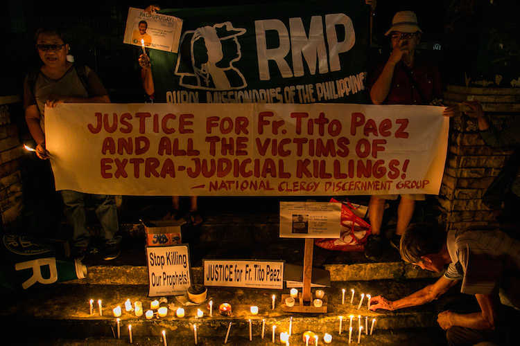 Slain Filipino priest named 'modern Christian martyrs'  