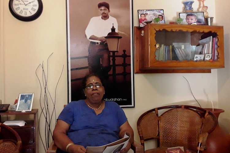 Mother seeks justice for slain Sri Lankan journalist 