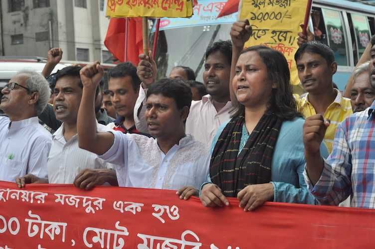 Plea for justice for slain Bangladeshi labor leader
