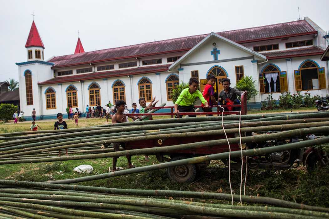 Churches become refuges in Myanmar's Kachin State